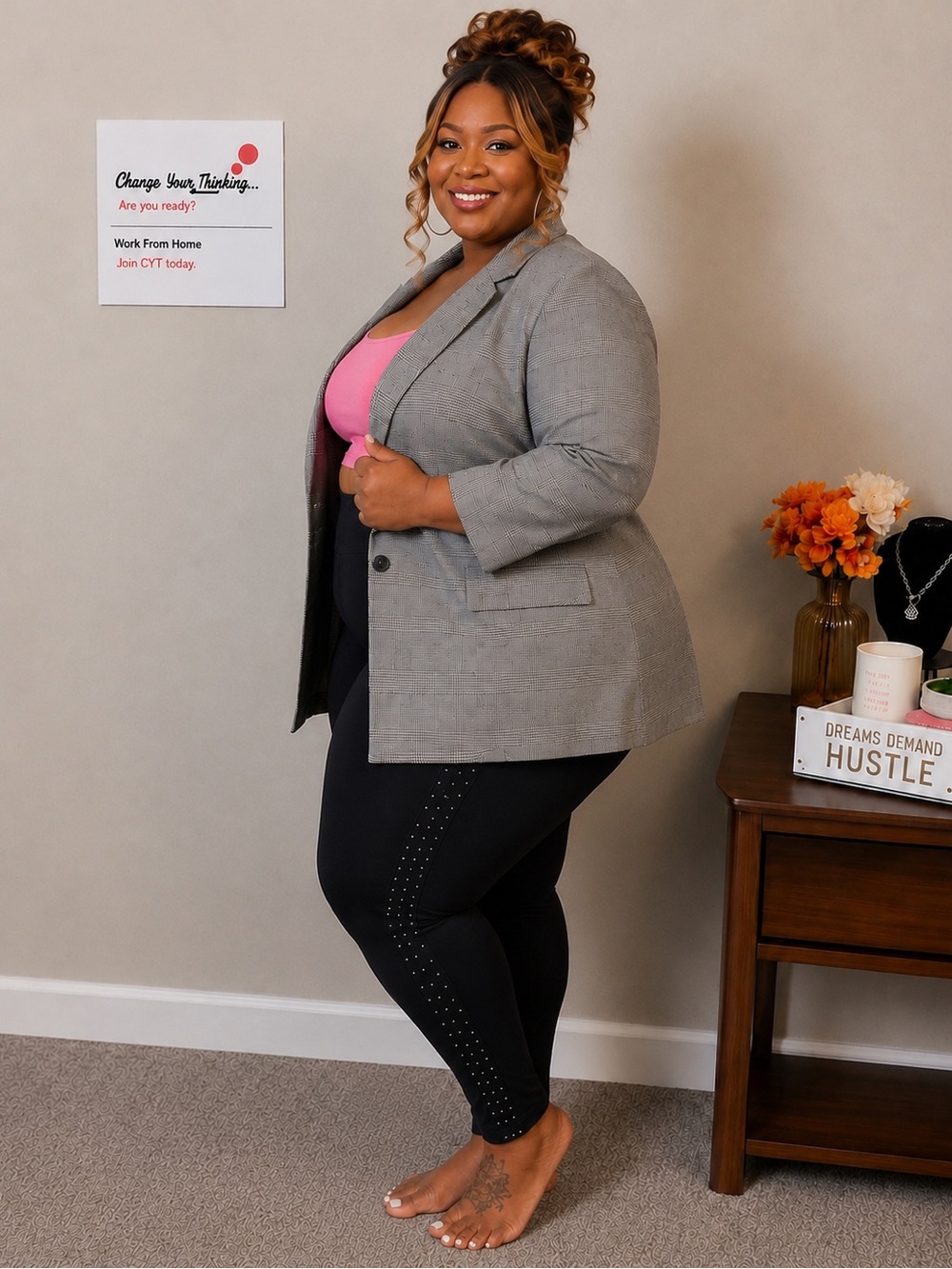 Torrid Boss Lady 2pc Set 4X - Picture 2 of 7
